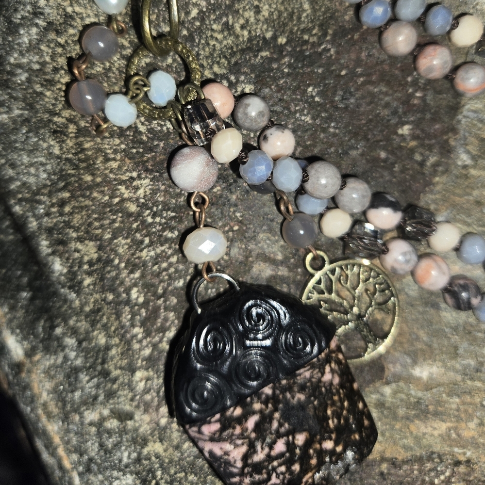 Stunning Beaded Long Necklace